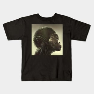 Cosmic Queen: Afrofuturistic Art T-Shirt Kids T-Shirt